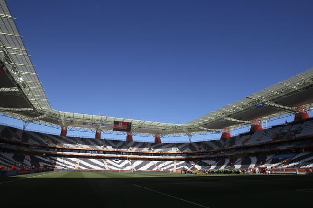 A general view of the Mbombela Stadium