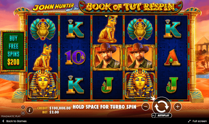 John Hunter and the Book of Tut Respin