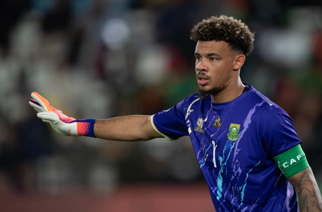 Ronwen Williams of South Africa during the Africa Cup Of Nations Round